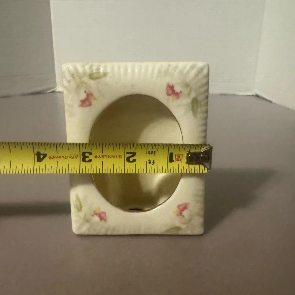 Floral Ceramic Picture Frame